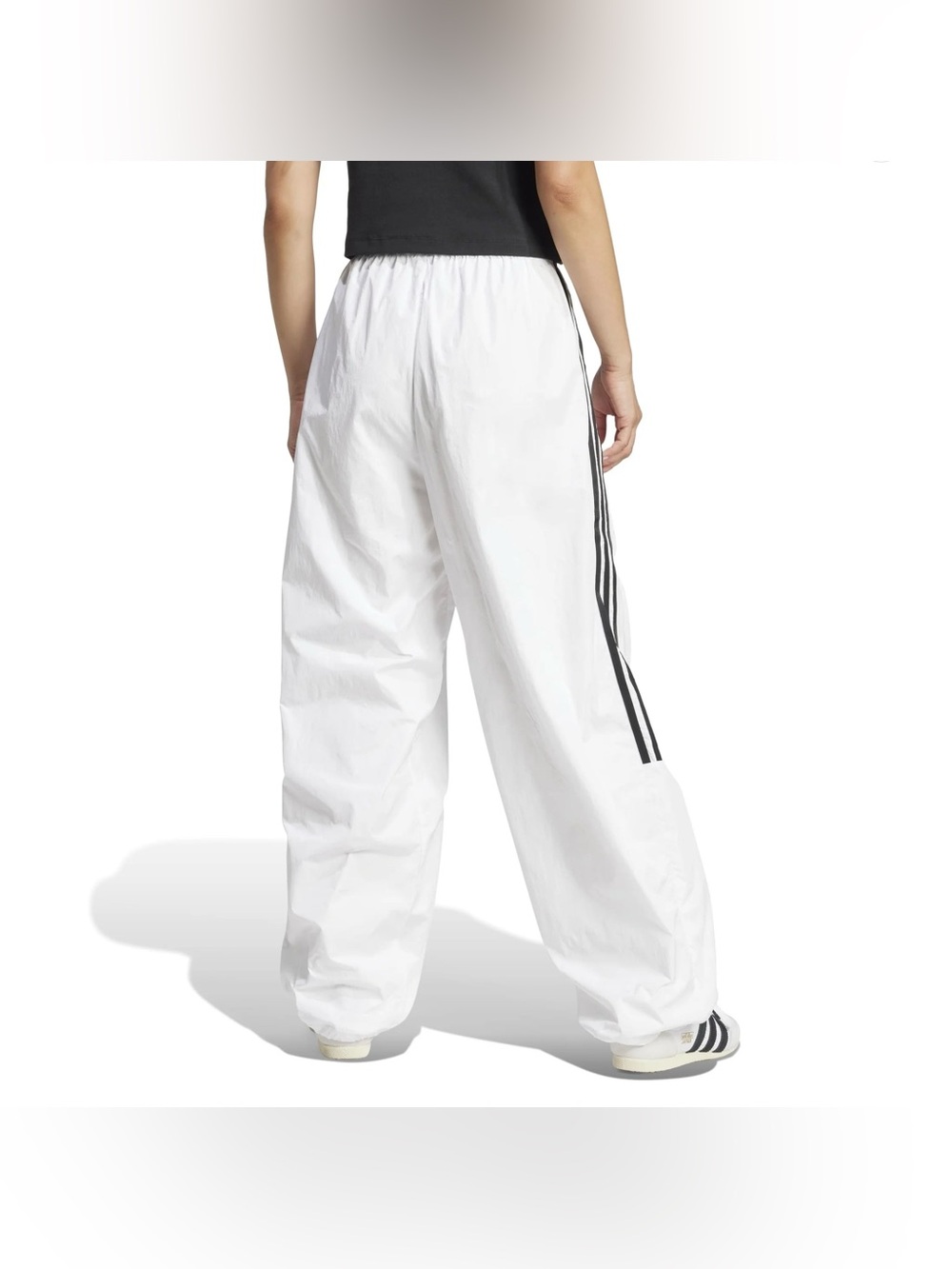 Adidas Originals Adicolor Teamgeist Oversized
Tracksuit Pants White Size S